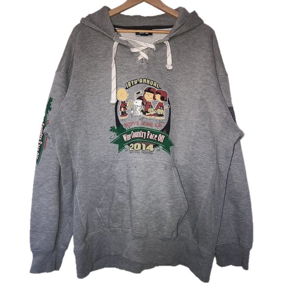 J. America Other - Vintage Thrifted Souvenir Charlie Brown Peanuts Hoodie (Heather)